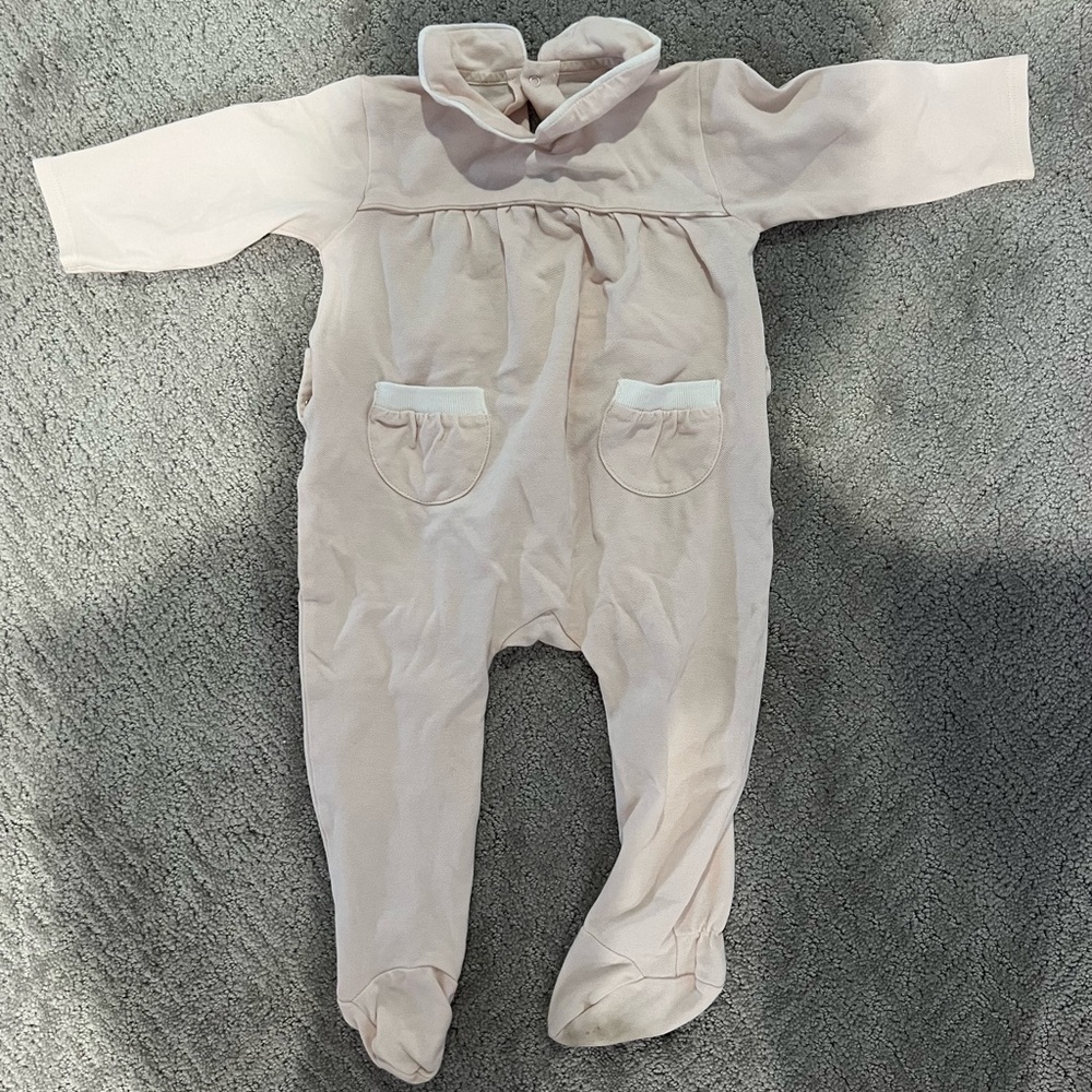 Burberry baby onesie (boy or girl) cream color